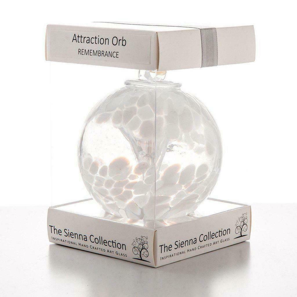 Sienna Glass Attraction Orb - Remembrance