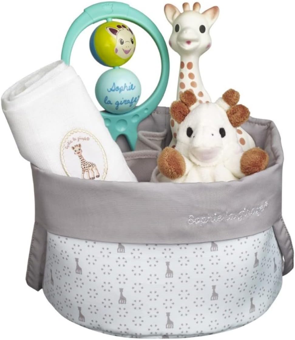 Sophie la Girafe Birth Basket Hamper
