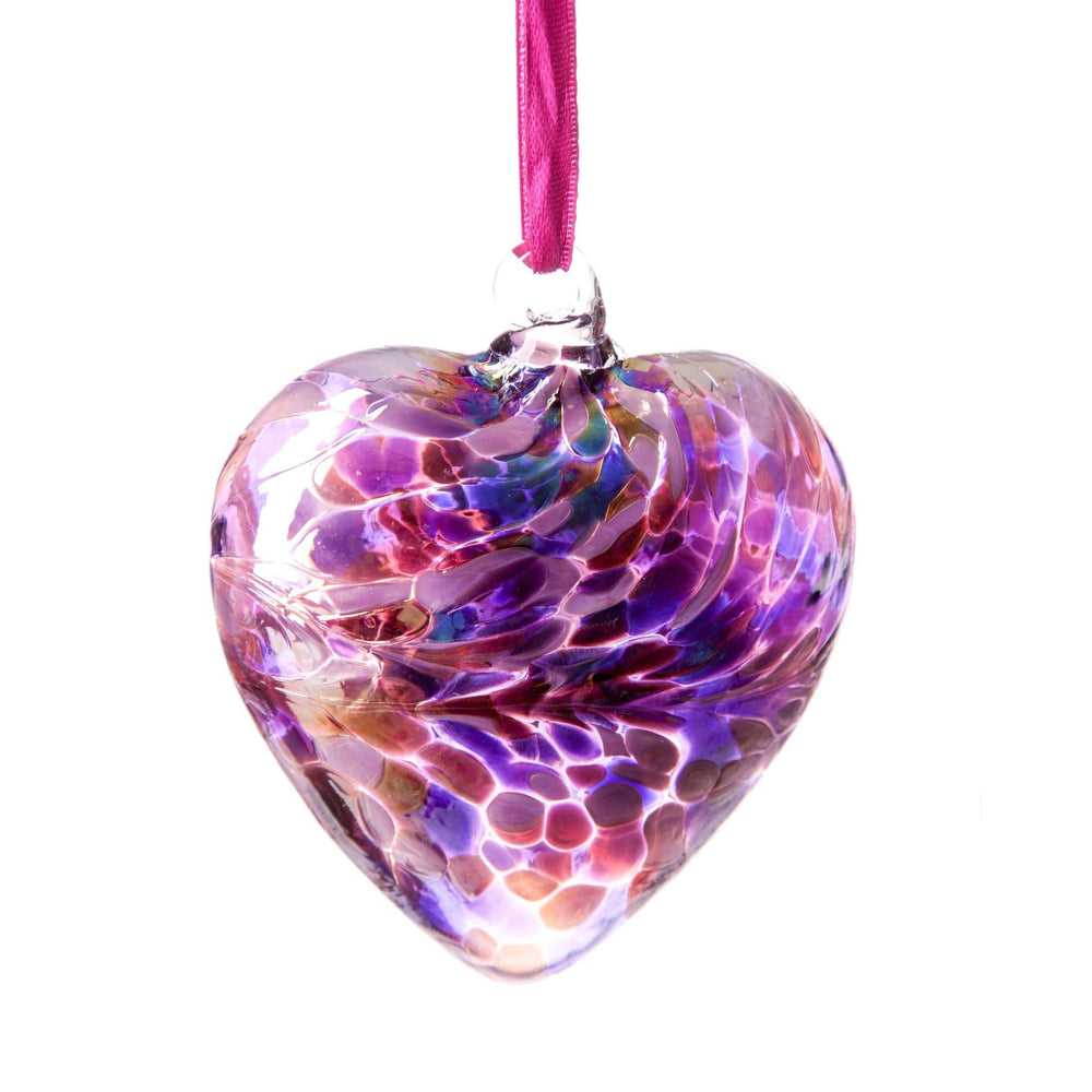 Birthstone Heart - February Amethyst