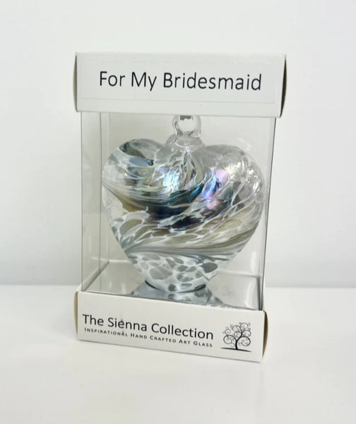 8cm Heart - For My Bridesmaid