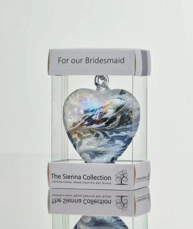 8cm Heart - For My Bridesmaid