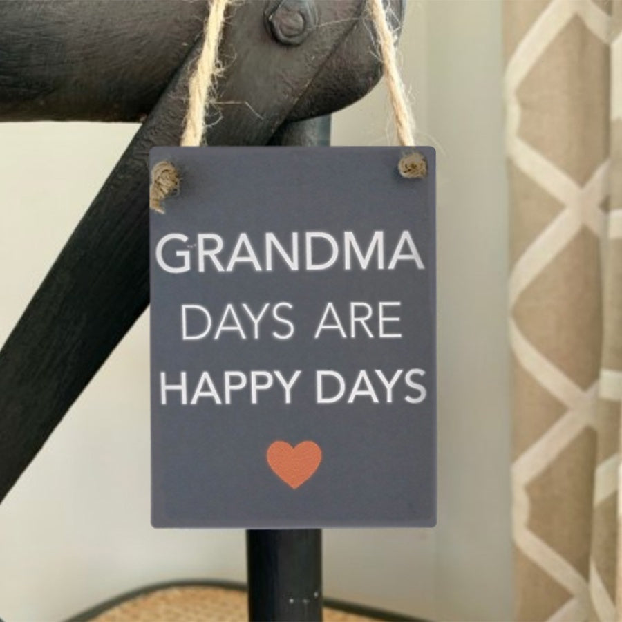 Mini Metal Sign - Grandma Days