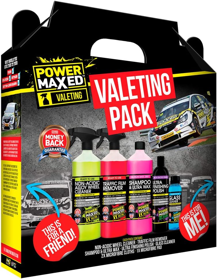 Power Maxed Car Valeting Pack