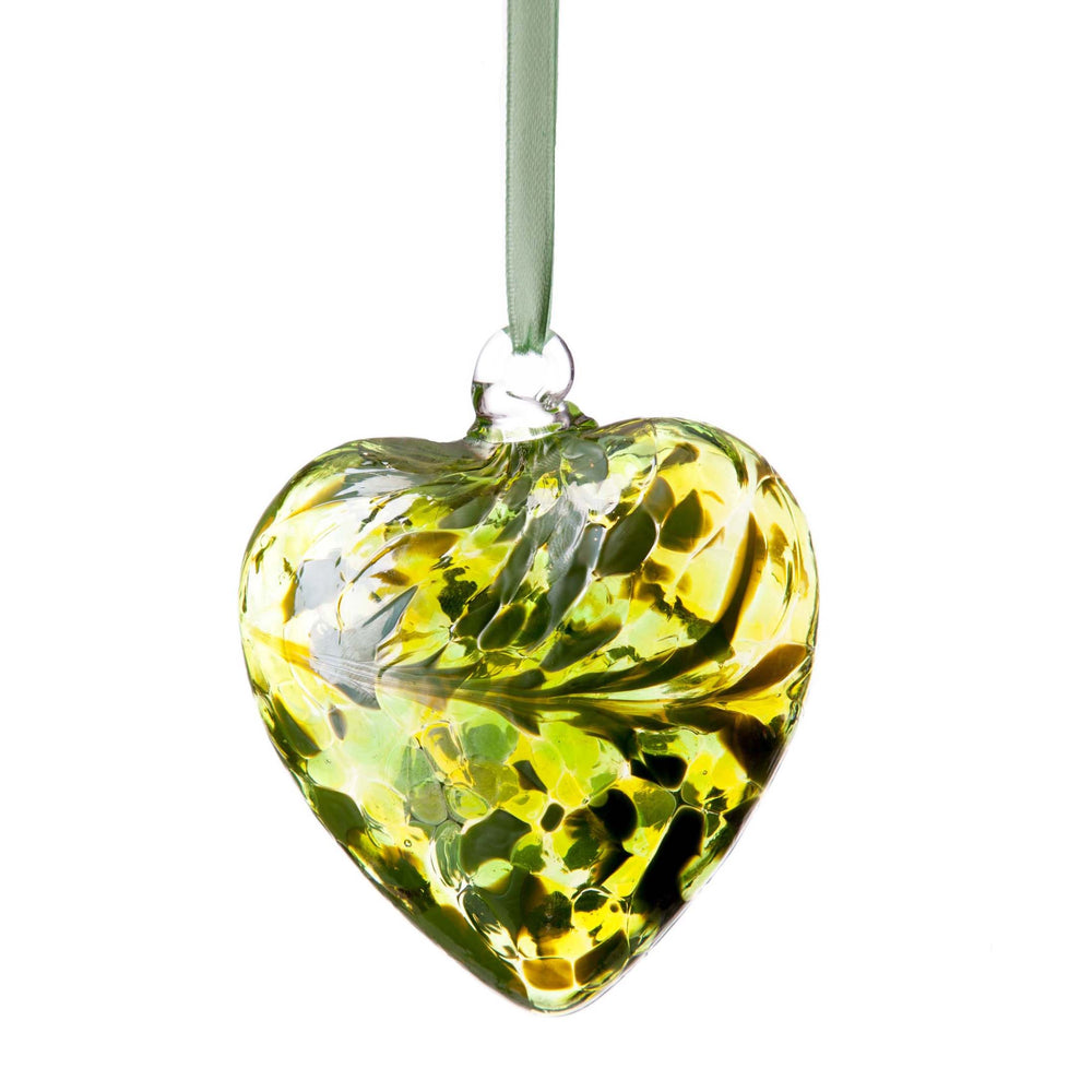 Birthstone Heart - August Peridot