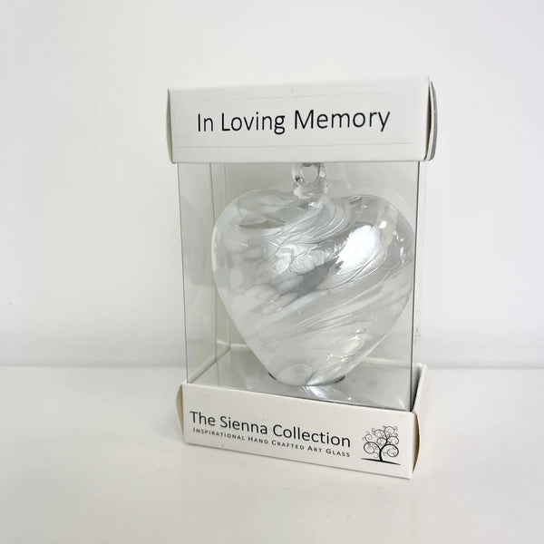 8cm Heart - In Loving Memory