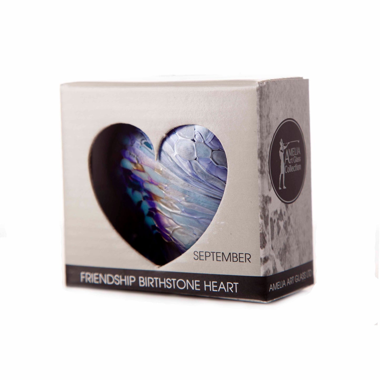 Birthstone Heart - September Sapphire