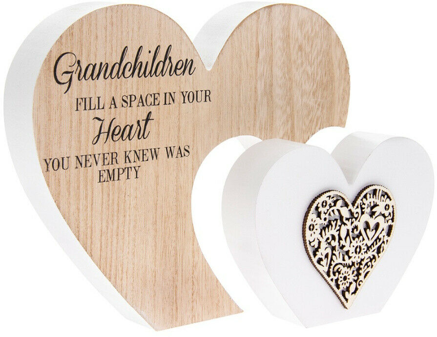 Grandchildren fill a space Wooden Plaque Gift