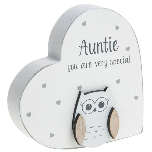 Freestanding Heart - Auntie