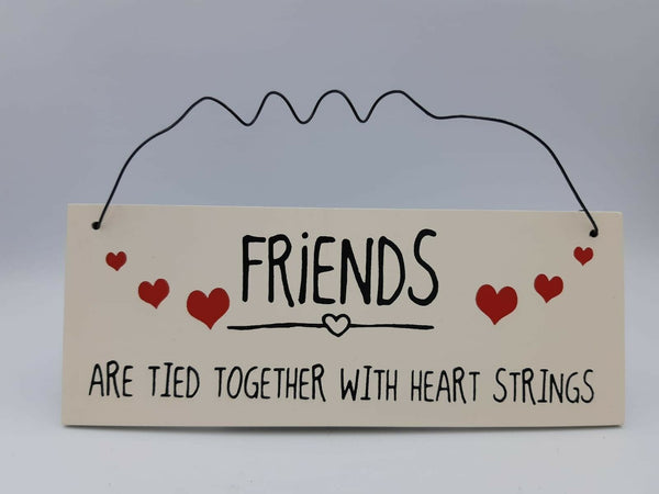Friends Hanging Plaque Gift Sign