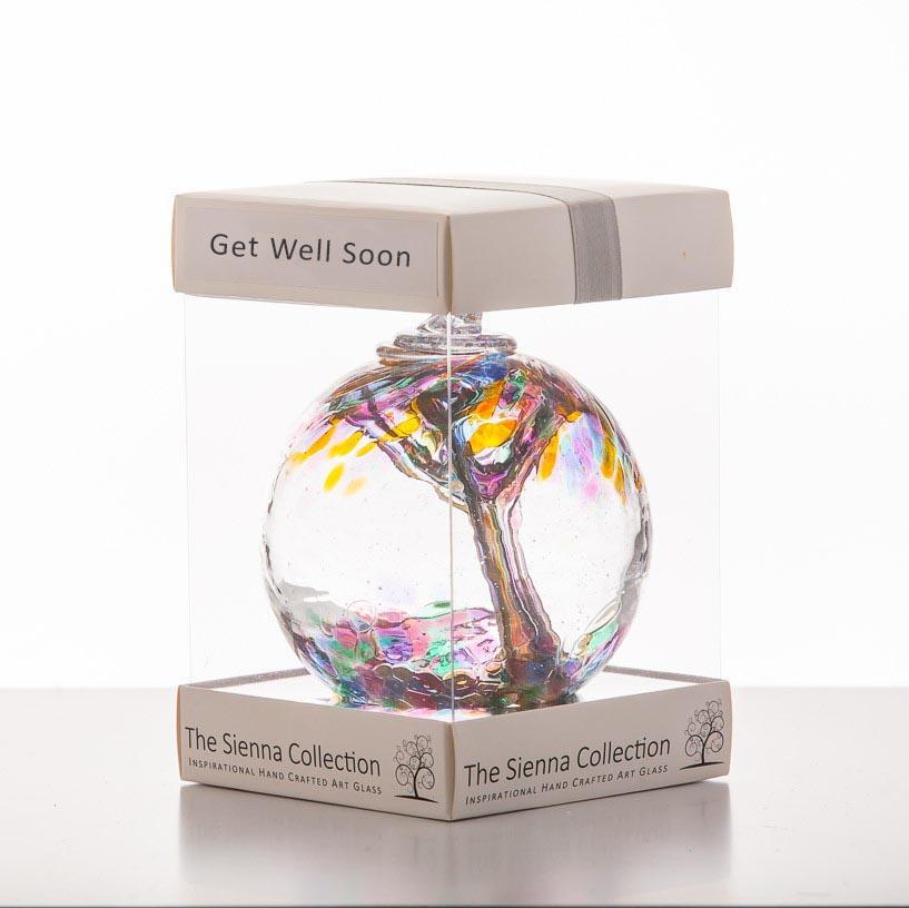 10cm Spirit Ball - Get Well Soon