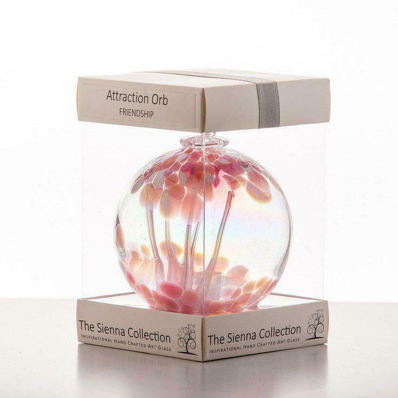 Sienna Glass Attraction Orb - Friendship