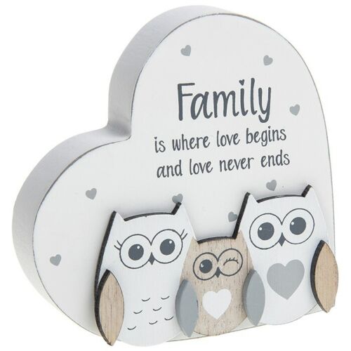 Freestanding Heart - Family