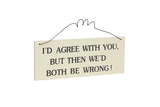 Wooden Hanging Plaque Wall Sign Gift Idea Present Humour