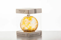 Sienna Glass Birthstone Ball 10cm- November