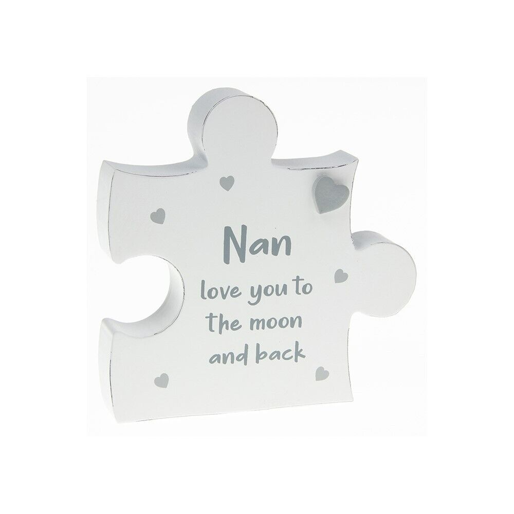 Jig Saw plaque - Nan