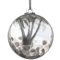 Christening Ball 10cm - Pastel Silver