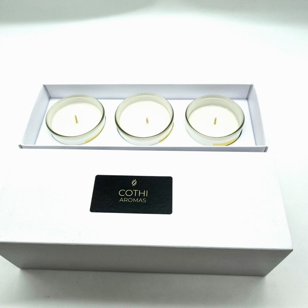 Votive Candle set ( 3 Candles ) - White
