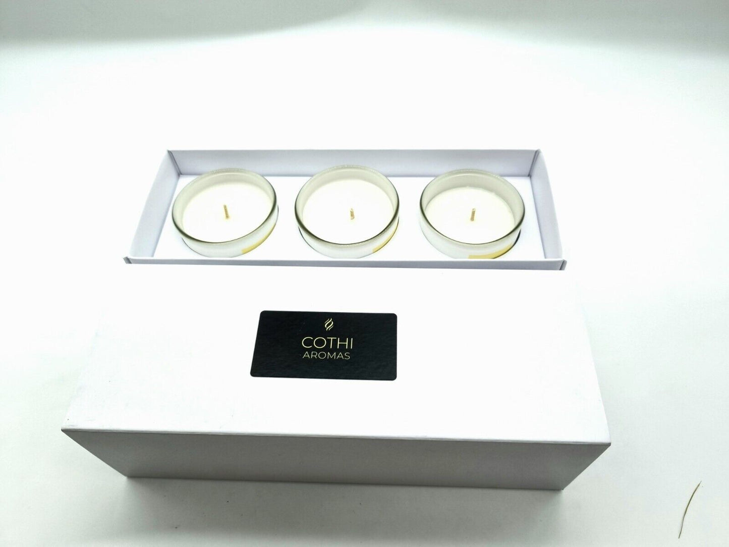 Votive Candle set ( 3 Candles ) - White