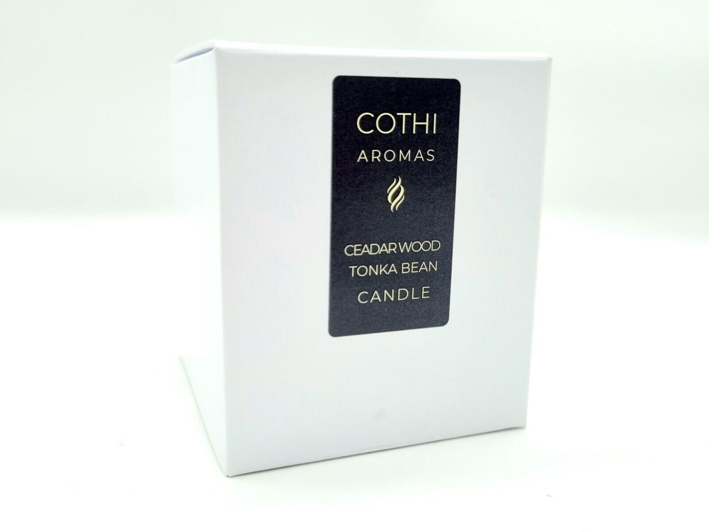 240g Luxury Candle - Cedarwood & Tonka Bean