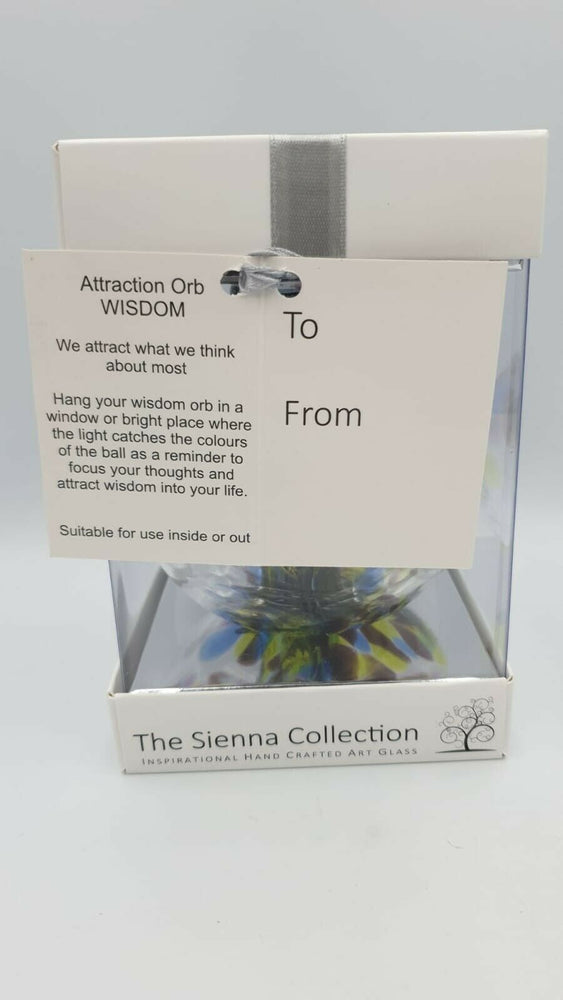
                      
                        Sienna Glass Attraction Orb - Wisdom
                      
                    