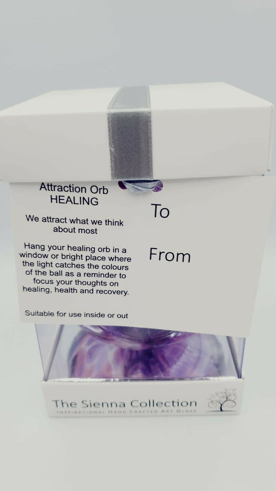 
                      
                        Sienna Glass Attraction Orb - Healing
                      
                    