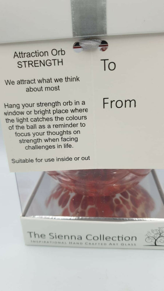 
                      
                        Sienna Glass Attraction Orb - Strength
                      
                    