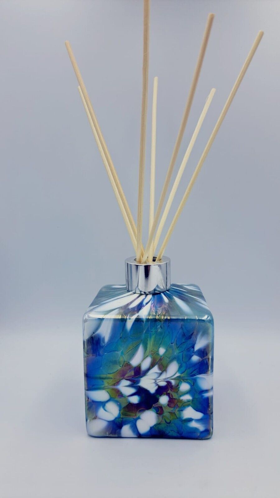 Cube Reed Diffuser - Turquoise / White