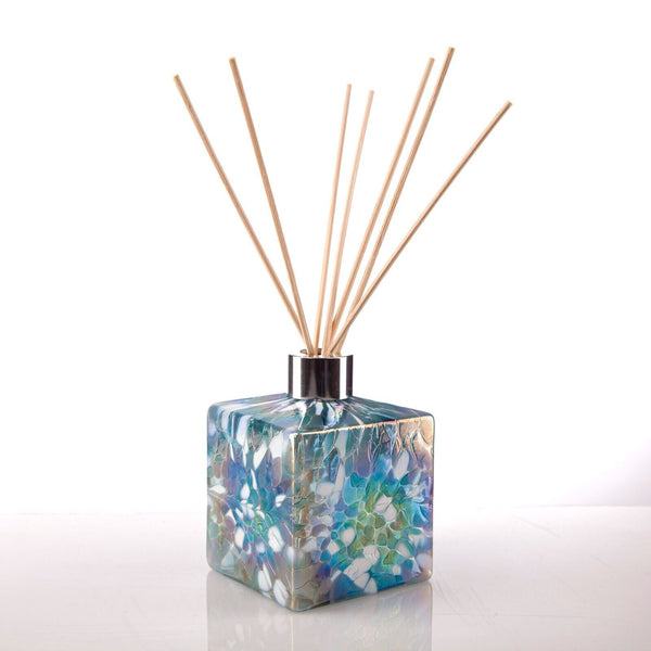 Cube Reed Diffuser - Turquoise / White
