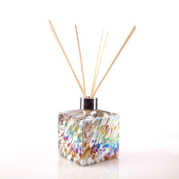 Cube Reed Diffuser - Silver / White