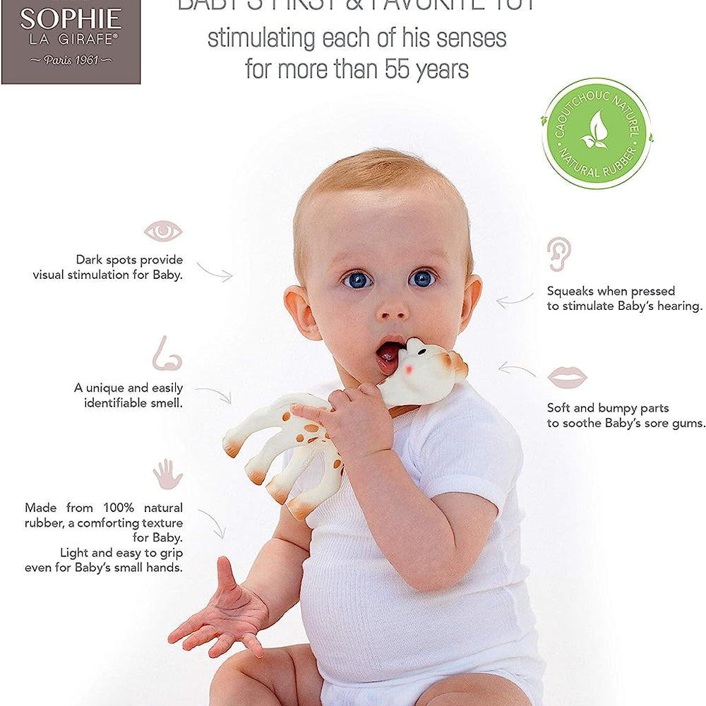 
                      
                        Sophie the Giraffe and So Pure Natural Teether Set
                      
                    