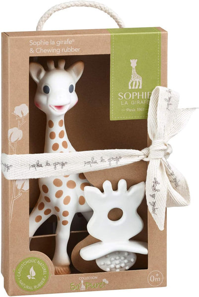 Sophie the Giraffe and So Pure Natural Teether Set