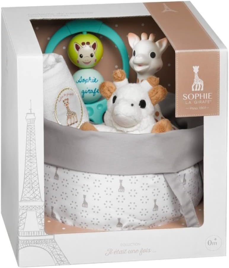 Sophie la Girafe Birth Basket Hamper