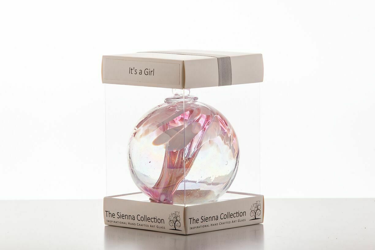 Its a Girl New Born Baby Spirit Ball Gift