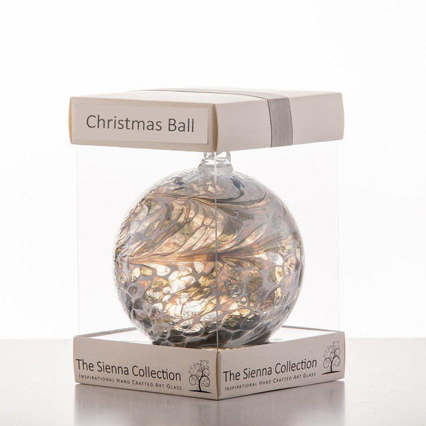 10cm Christmas ball - Siver